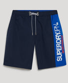 SUPERDRY Sportswear Logo 19" Boardshort-Richest Navy Richest Navy front view