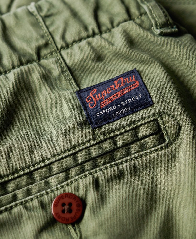 SUPERDRY Vintage International Short-Sage Sage detail view