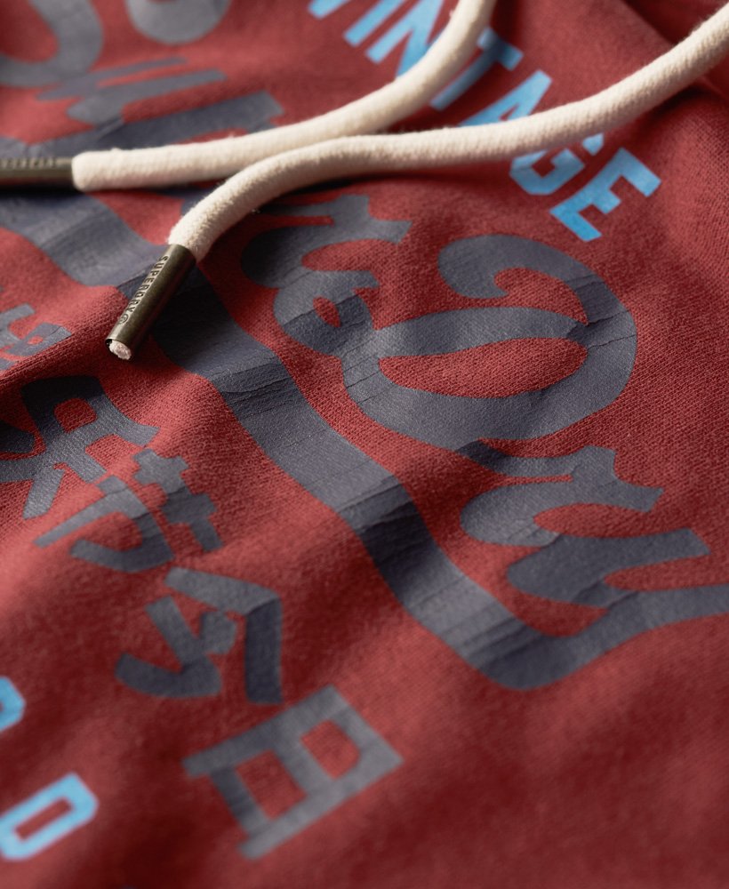 Men's Classic Vl Heritage Hoodie-New Port-Close Up View