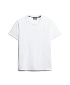 SUPERDRY Vintage Logo Emb Tee-Optic Optic flat front view