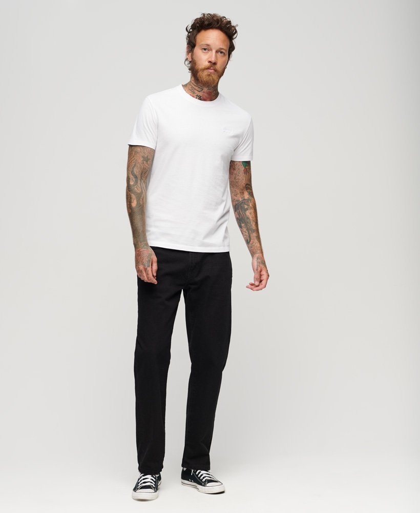 SUPERDRY Vintage Logo Emb Tee-Optic Optic side view