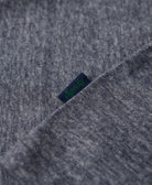SUPERDRY Essential Logo Embroidered Tee- Navy/Grey Eclipse Navy/Grey Marl Feeder detail view