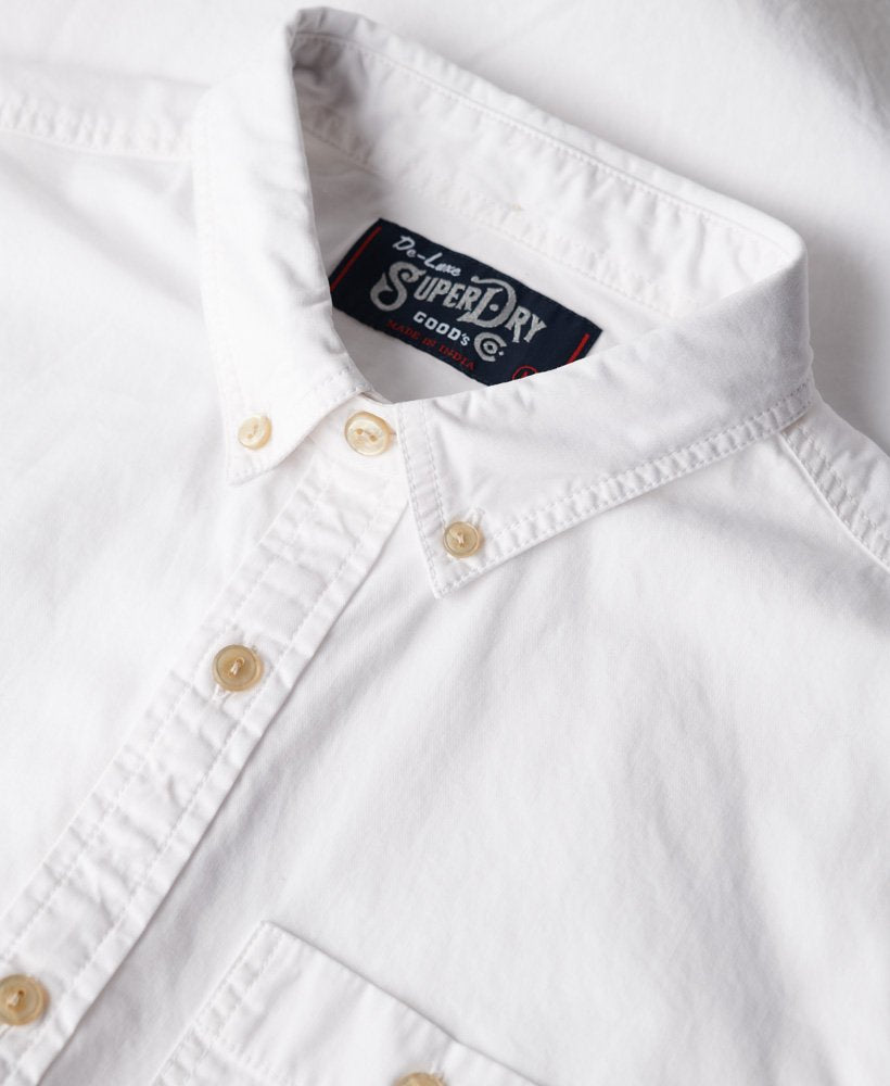 SUPERDRY Merchant Shirt-Optic optic flat front view