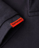 SUPERDRY Vintage Destroy Polo-Destroy Graphic Black Destroy Graphic Black detail view