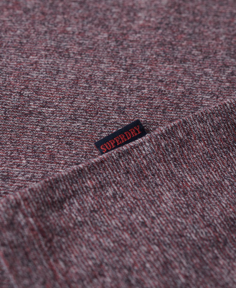 Essential Logo Emb Tee-Port Grey Grindle Feeder-Fabric view