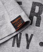 SUPERDRY Surplus Graphic Grey T-shirt Surplus Grey Grindle detail view