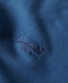SUPERDRY Essential Logo Crew Sweatshirt-Moonlight blue Moonlight blue model front view