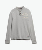 SUPERDRY Vintage Athletic Grandad Top-Cadet Grey Marl Cadet Grey Marl alternate view