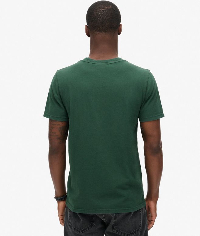 SUPERDRY Vintage Logo Graphic T-Shirt-Enamel Green Enamel Green detail view