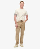 SUPERDRY Essential Washed Pocket Tee-Washed Chalk Washed Chalk detail view
