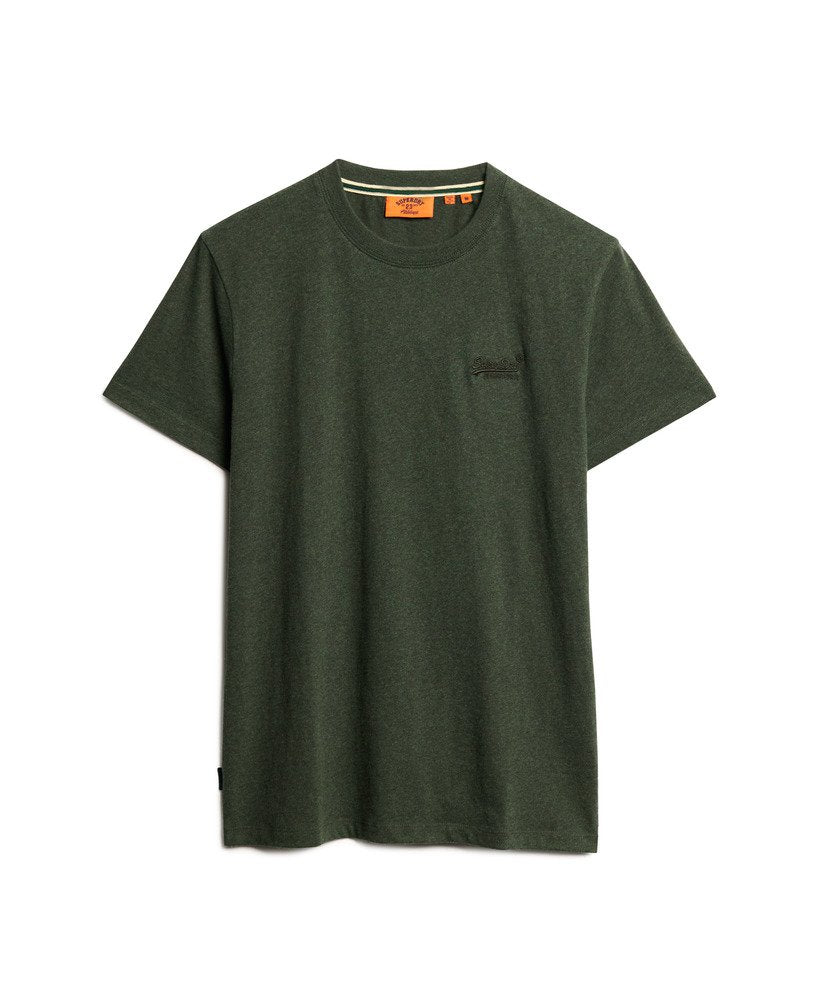 Essential Logo Embroidered Forest Tee-Front view