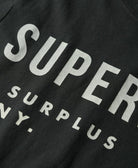 SUPERDRY Surplus Graphic Washed Black T-shirt Washed Surplus Black side view