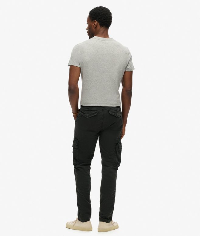 Core Cargo Pant-Washed Black-Back view