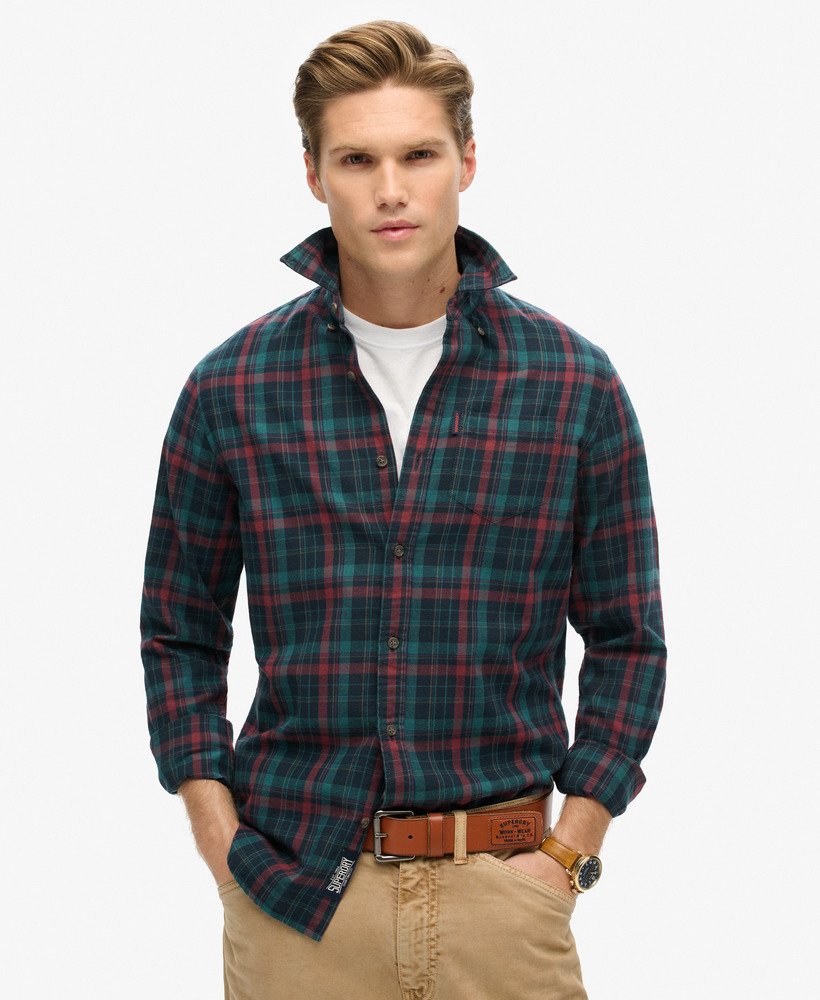 Vintage Check Shirt-Montauk Check Navy