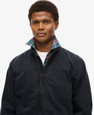 SUPERDRY Classic Harrington Jacket-Eclipse Navy ECLIPSE NAVY detail view