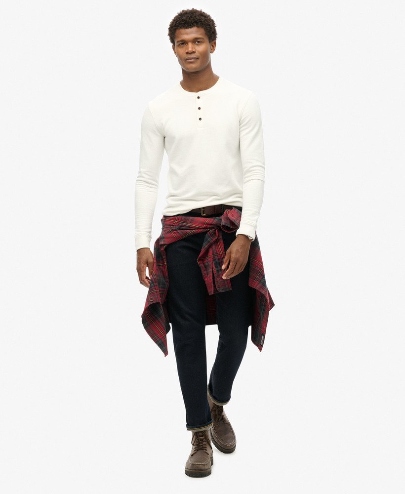 Merchant Grandad Top-Ecru