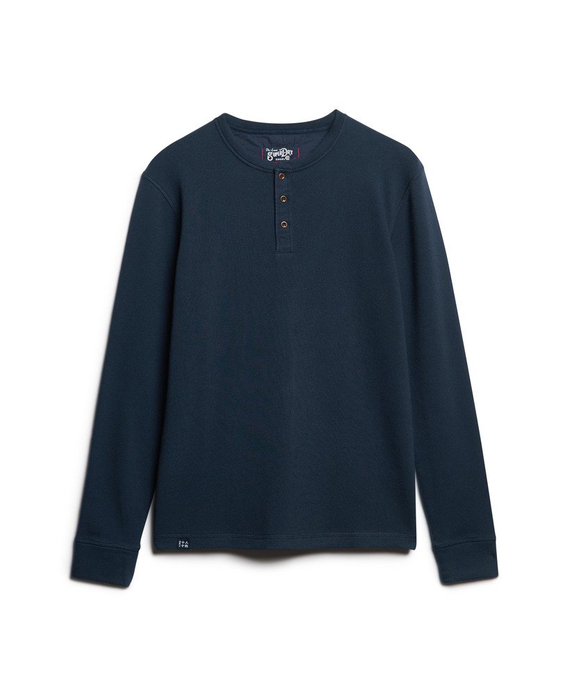 Merchant Grandad Top-Eclipse Navy-Front view