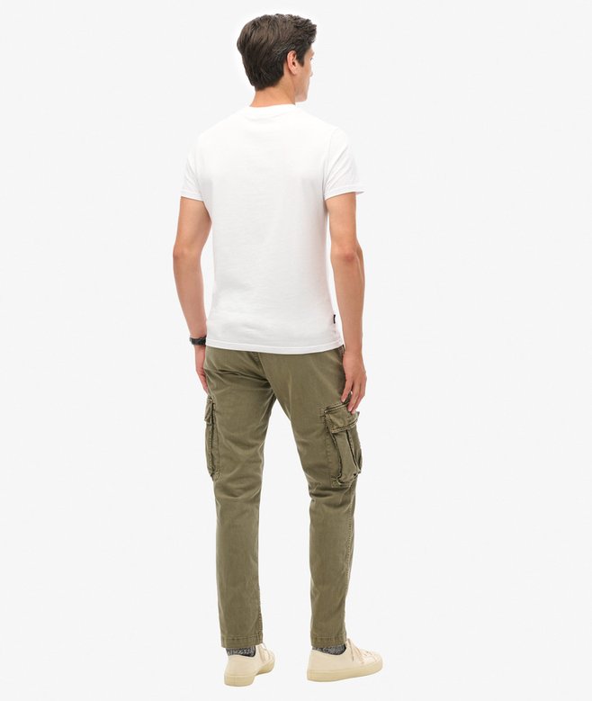 Core Cargo Pant-Chive Green-Back view