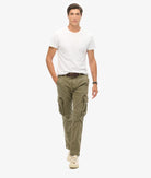 SUPERDRY Core Cargo Pant-Chive Green Chive Green front view