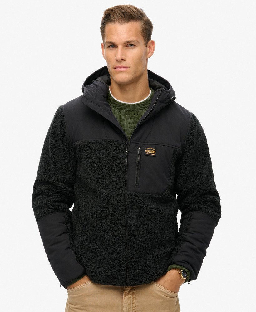 Hood Expedition Borg Hybrid Noir Jacket