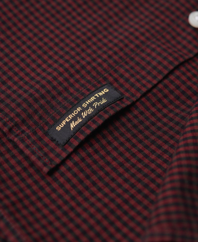 Casual Shirt-Red/Green Check-Logo tab view