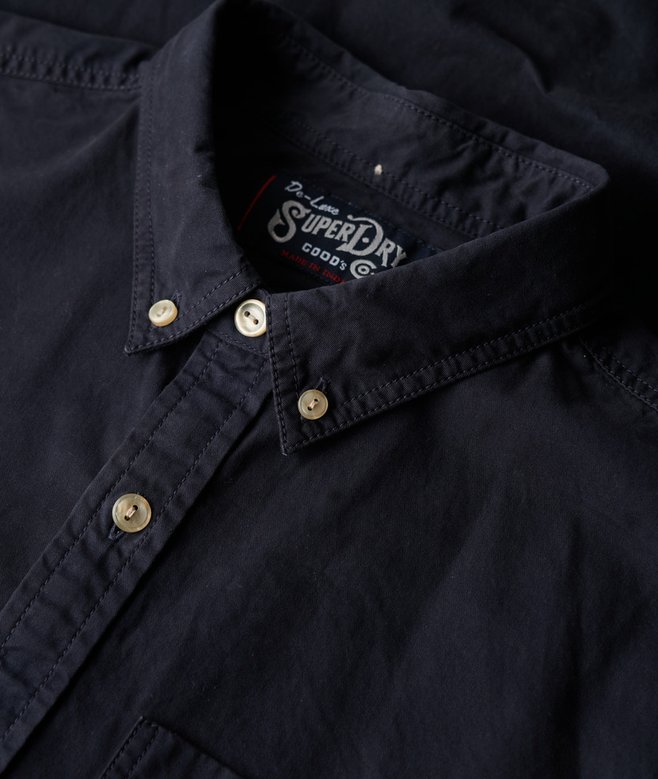 Merchant Shirt-Eclipse Navy-Collar view