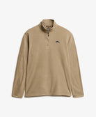 SUPERDRY Polar Fleece Half Zip-Winter Twig Beige Winter Twig Beige front view
