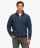 Essential Logo Henley- Navy