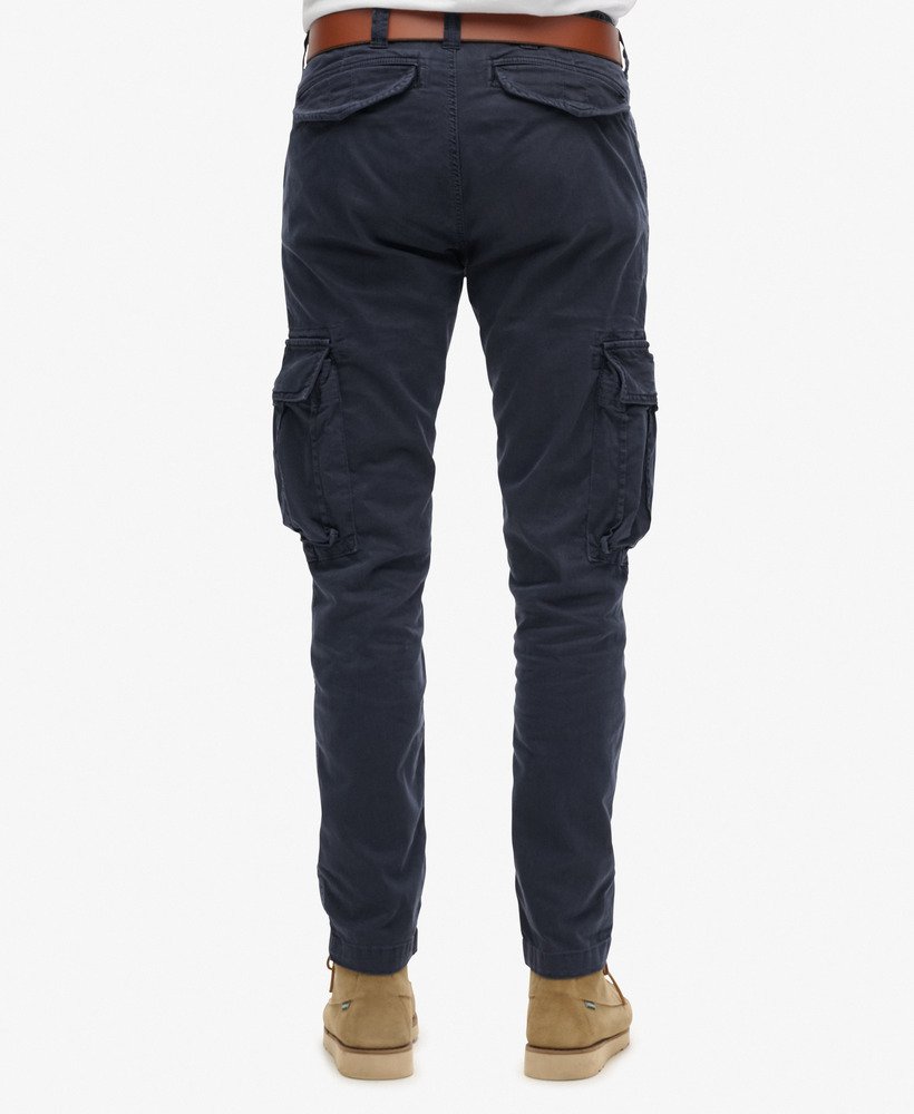 Men's Core Cargo Pant-Eclipse Navy-Model Back View