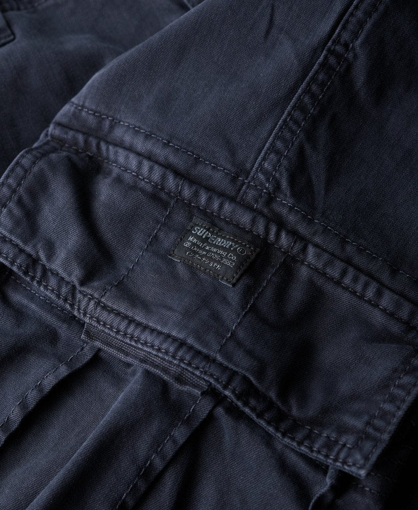 Men's Core Cargo Pant-Eclipse Navy-Close Up View