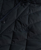 SUPERDRY Quilted Estate Jacket-Eclipse Navy Eclipse Navy close up view
