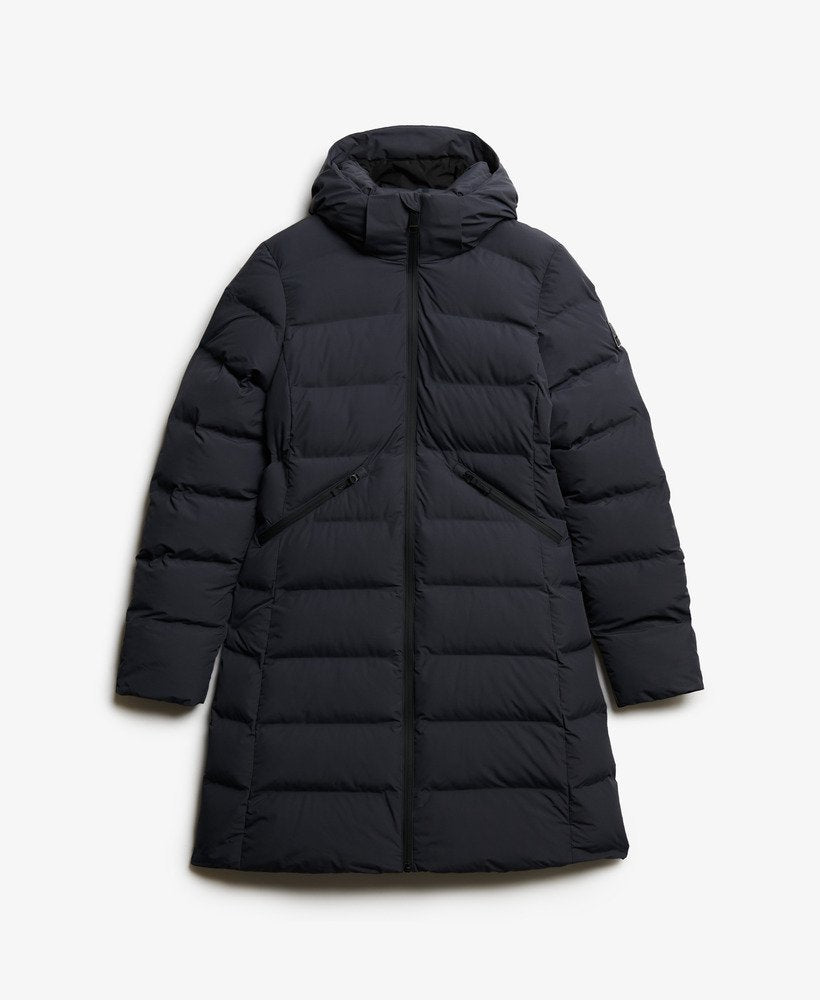 City Mid Padded Ebony Jacket