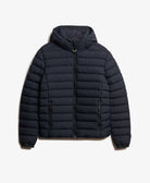 SUPERDRY Hooded Fuji Padded Jacket-Eclipse Navy Eclipse Navy front view