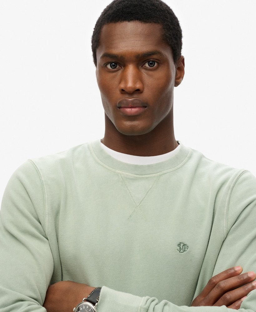 SUPERDRY Classic Essential Sweatshirt-Slate Grey Slate Grey detail view