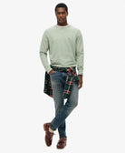 SUPERDRY Classic Essential Sweatshirt-Slate Grey Slate Grey model front view