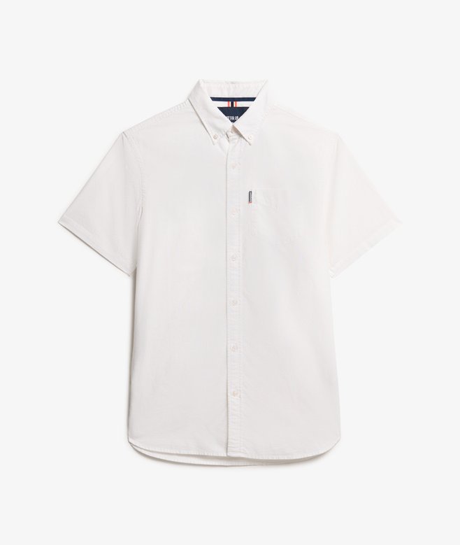 Oxford Short Sleeve Shirt-Optic