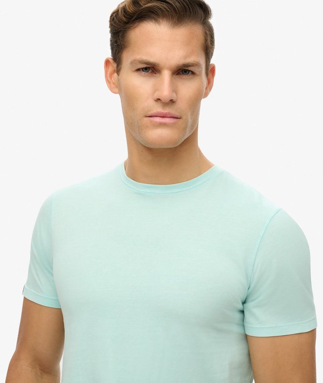 Classic Essential Tee-Washed Sky Blue