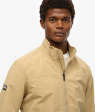 SUPERDRY Nylon Harrington Jacket-Canyon Beige Canyon Beige detail view