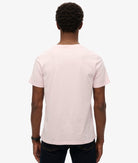 SUPERDRY Classic Essential Tee-Faint Pink Faint Pink back view