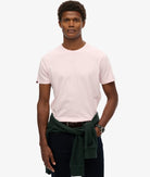 SUPERDRY Classic Essential Tee-Faint Pink Faint Pink front view
