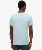 SUPERDRY Classic Essential Pocket Tee-Washed Sunset Blue Washed Sunset Blue side view