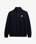 SUPERDRY Athletic SD Co Half Zip-Eclipse Navy Eclipse Navy flat front view