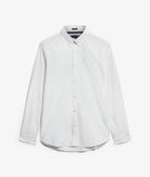 SUPERDRY Essentials Tailored Lite Shirt-Optic optic flat front view