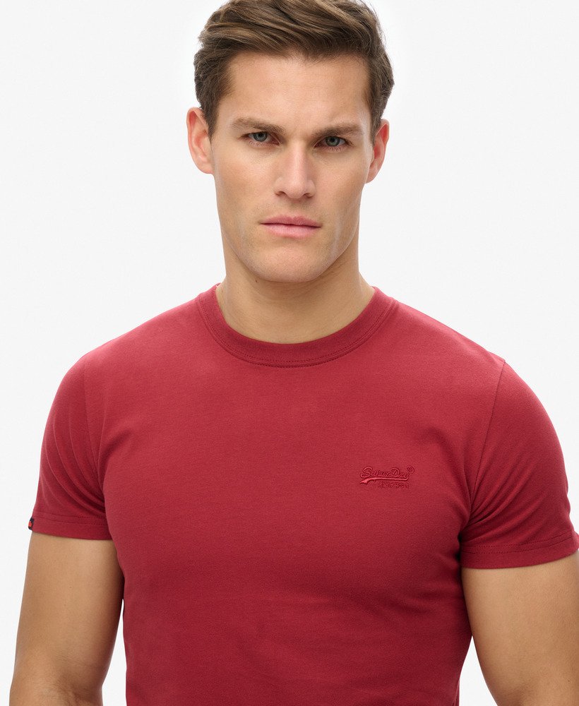 SUPERDRY Essential Logo T-Shirt-League Red League Red detail view