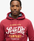 SUPERDRY Perfect Fit New Port Script Hoodie New Port detail view
