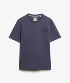 SUPERDRY Athletic Essential Tee-Greystone Greystone flat front view