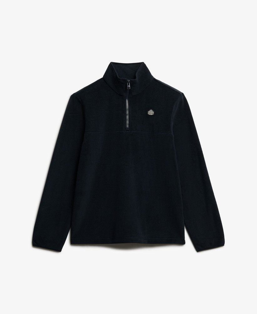 SUPERDRY Expedition Fleece Half Zip-Eclipse Navy Eclipse Navy front view