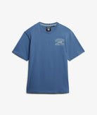 SUPERDRY Athletic Essential Tee-Moonlight Blue Moonlight blue side view
