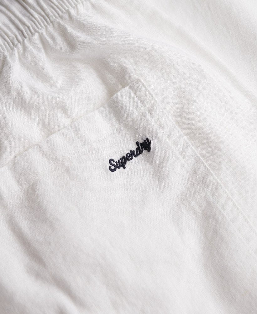 Cotton Elastic Trouser-Opticp-Close Up View