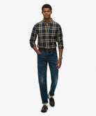 SUPERDRY Long Sleeve Cotton Lumberjack Shirt-Bryce Check Navy Bryce Check Navy detail view